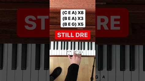 STILL D.R.E. (SUPER EASY Piano Tutorial with Letter Notes) #Shorts ...