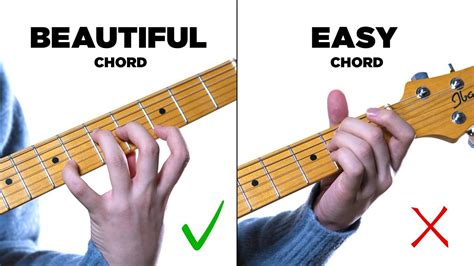 Easy chords to beautiful chords - YouTube