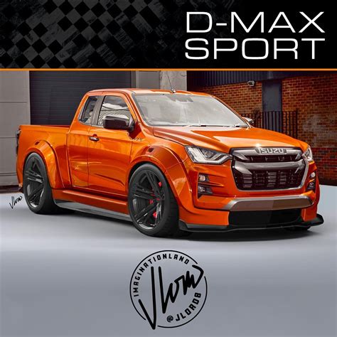 Low Isuzu D-Max Sport Truck Is Quite the Virtual Opposite of an Arctic ...