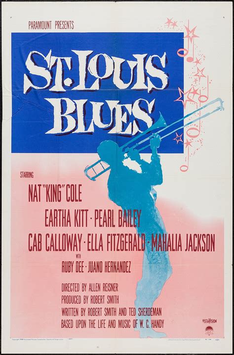 St. Louis Blues (Paramount, 1958). One Sheet (27" X 41"). | Lot #52473 ...