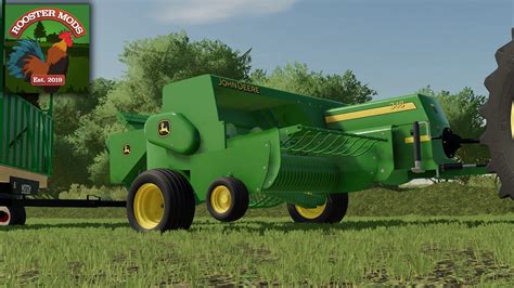 JOHN DEERE 348 SQUARE BALER V1.0 – FS22 mod