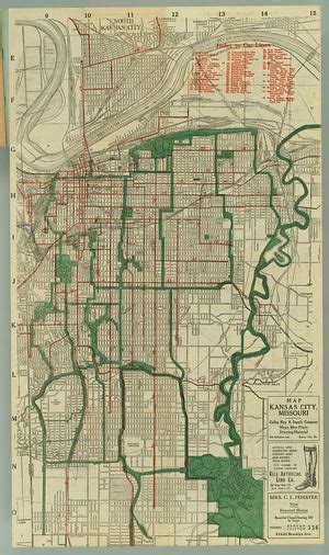 Kansas City Streetcar Lines Map - Gallup Map