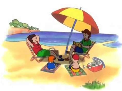 Caillou at the Beach - YouTube