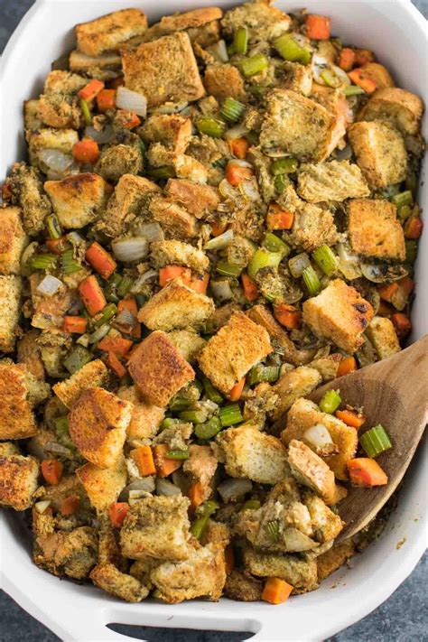 This easy vegan stuffing is simple to make and packed full of flavor ...