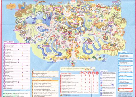 Asterix Park Map