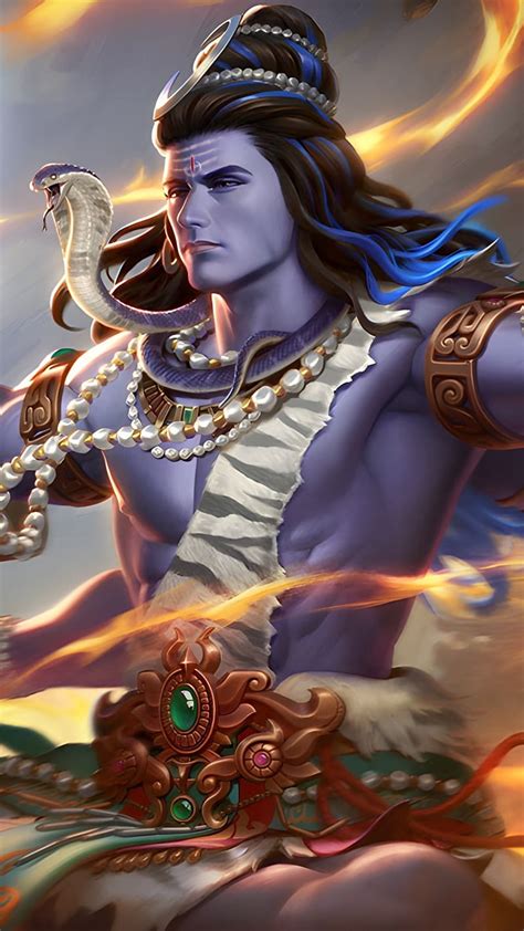 Smite Shiva, Animation, lord, god, mahadev, HD phone wallpaper | Peakpx