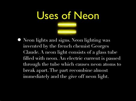 Neon Periodic Table Uses - Periodic Table Timeline