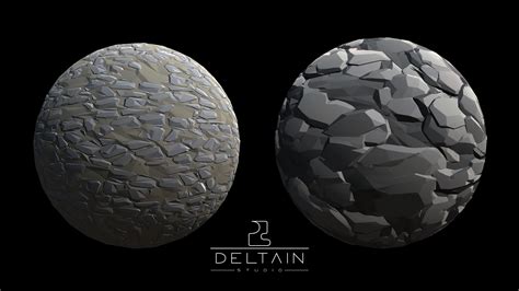 LowPoly Rock Texture in Materials - UE Marketplace