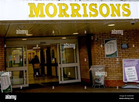 General view of the Morrisons store in Wood Green, north London ...