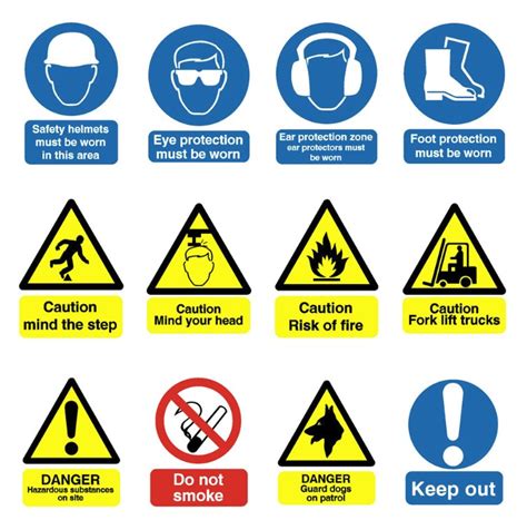 Workplace Safety Signs And Symbols Australia - Image to u