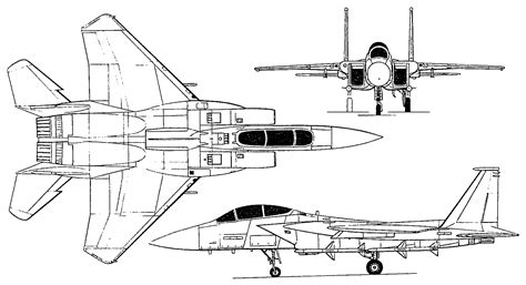 McDonnell Douglas F-15 Eagle - fighter, fighter-bomber