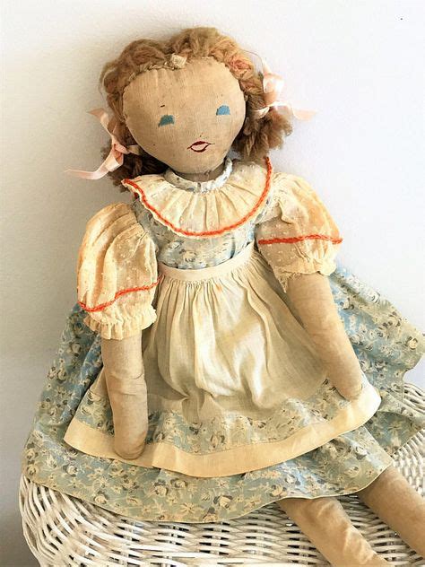 Antique Handmade Rag Doll | Rag dolls handmade, Vintage dolls, Rag doll