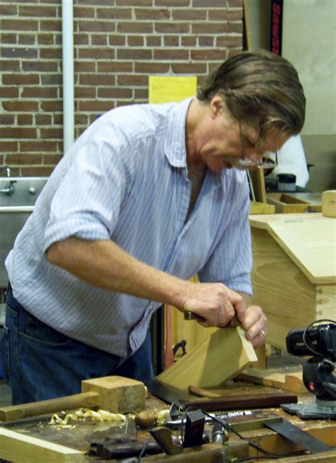 A Lesson from the Woodwright himself, Roy Underhill - Woodworking Blog