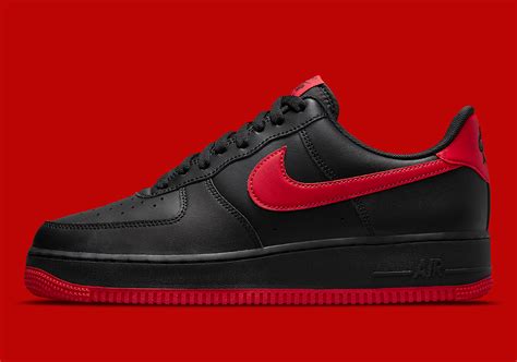 Nike Air Force 1 Low Black Red DC2911-001 | SneakerNews.com