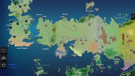 'Game of Thrones', en un mapa interactivo