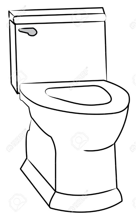 Toilet Clipart Black And White | Free download on ClipArtMag