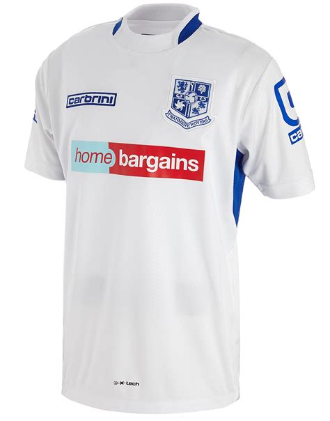 Buy your Tranmere Rovers shirt (Home & Away Kits)