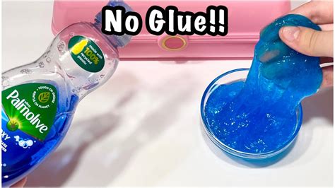 Dish Soap Slime!! 🫧 How To Make Easy No Glue Dish Soap Slime!! - YouTube