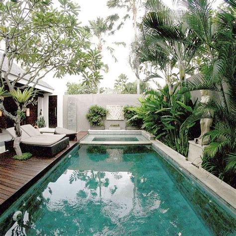 Small Backyards With Pools - Square Kitchen Layout