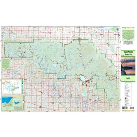 Riding Mountain National Park Map | Stanfords