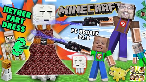 Search 4 Nether Fart Dress! Minecraft PE Surprise 4 Mike (FGTEEV Dad ...