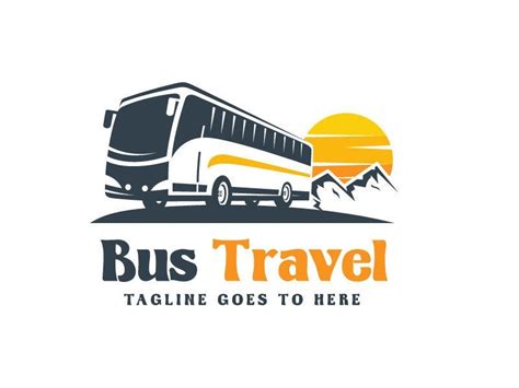 Premade, Bus Logo, Bus Design, Bus Art, Bus Sign, Travel Logo ...