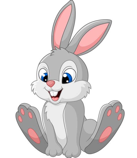 Cute Baby Bunny Cartoon Vector Clipart Friendlystock 11700 | The Best ...