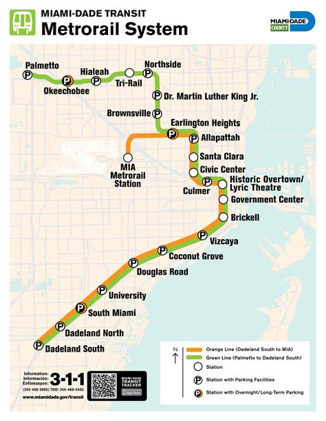 Official Map: Miami-Dade Metrorail System, 2012 ... - Transit Maps