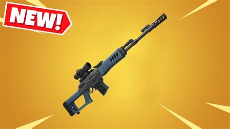 *NEW* Fortnite Weapon: Cobra DMR ! - YouTube