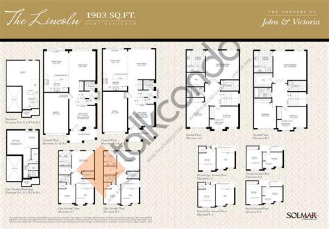 The Corners of John and Victoria Homes | The Lincoln | 1903 sq.ft. | 3 ...