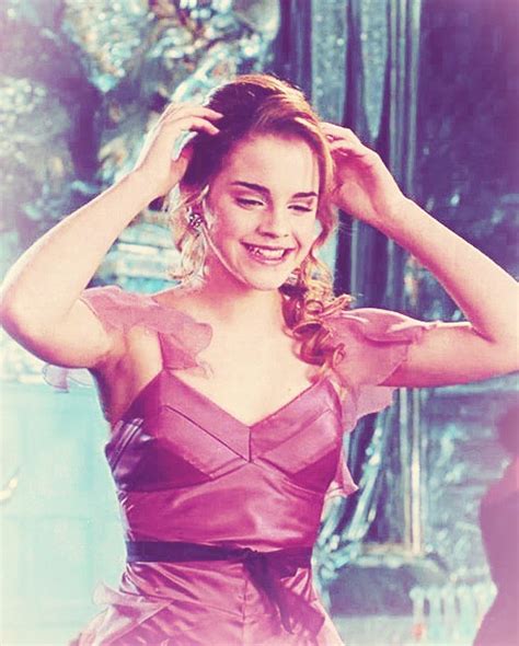 Hermione at the Yule Ball | Emma Watson/Hermione Granger | Pinterest