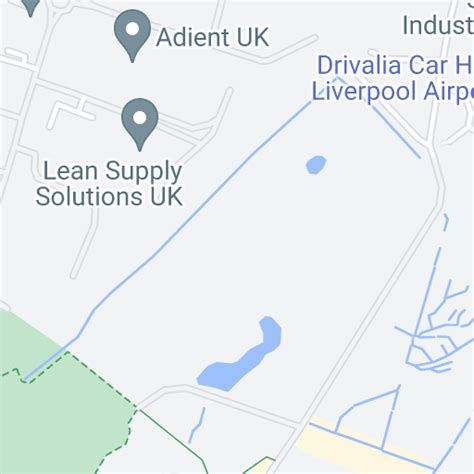 Airport parking Liverpool International - Map | Purple Parking