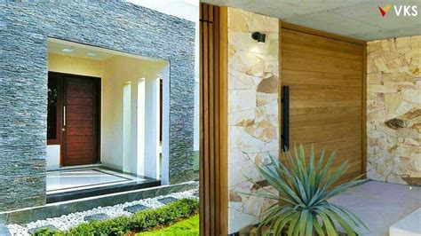 House Exterior Wall Tiles Design | Front Wall Design | Stone Wall ...