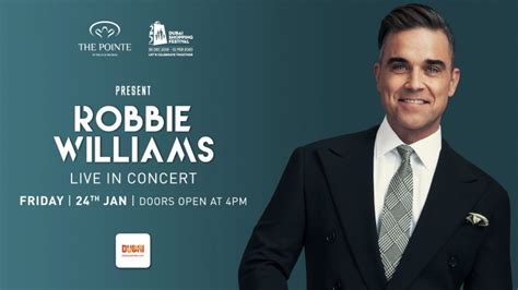 Robbie Williams LIVE | Tickikids Dubai