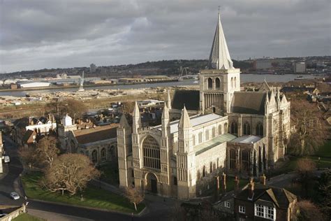 Rochester Cathedral hosts replica moon exhibition created by NASA images