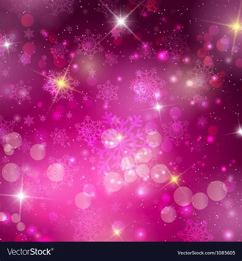 Pink christmas background Royalty Free Vector Image