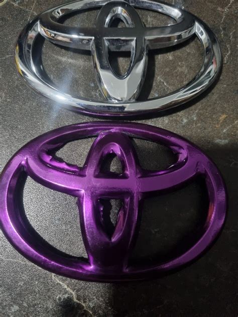 Toyota logo emblem, Car Accessories, Accessories on Carousell