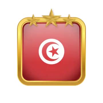 Tunisia Flag Vector, Tunis, Flag, Tunisia Flag PNG and Vector with ...