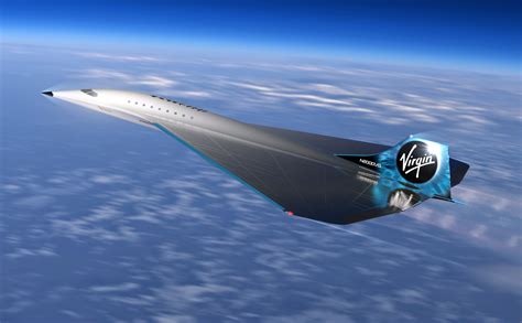 Virgin Galactic unveils concept for supersonic airplane