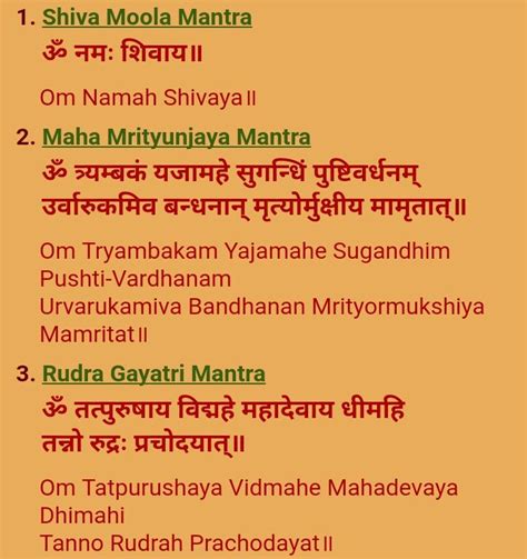 Mantars of Shiv Ji. | Vedic mantras, Healing mantras, Mantra quotes