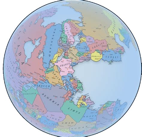 Interactive Pangaea Map With Modern International Borders – Brilliant Maps