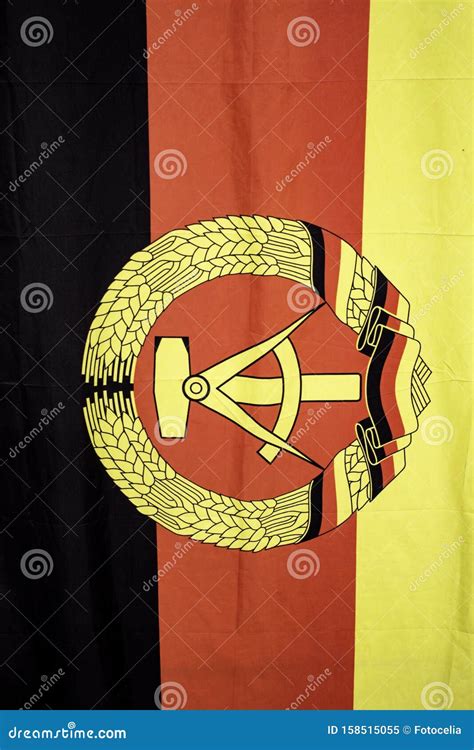 East germany flag stock image. Image of culture, german - 158515055