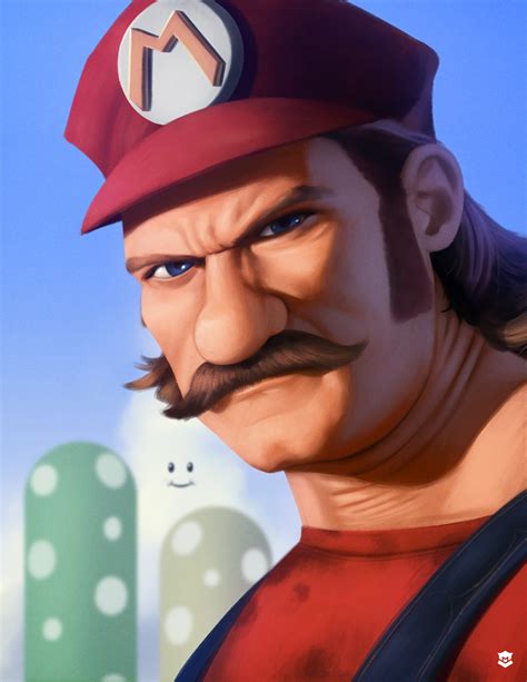 Buff Mario - Fan Art :: Behance