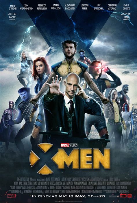 MCU X Men Movie Poster by MarcellSalek-26 on DeviantArt