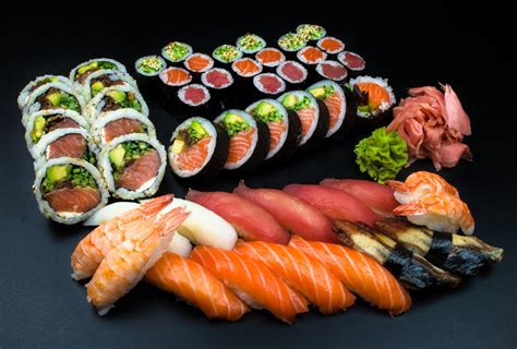 Free photo: Sushi set - Asian, Taste, Sushi - Free Download - Jooinn