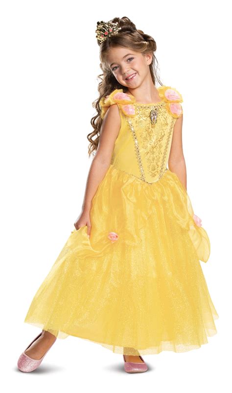 Disguise Disney Princess Girls Deluxe Belle Halloween Costume - Walmart.com