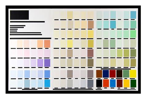 Solver Exterior Colour Chart