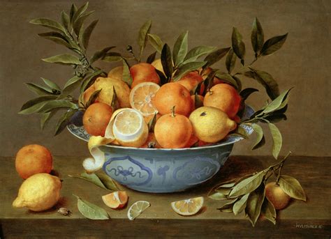 The Depiction of Orange in Art through history - from colours to fruit