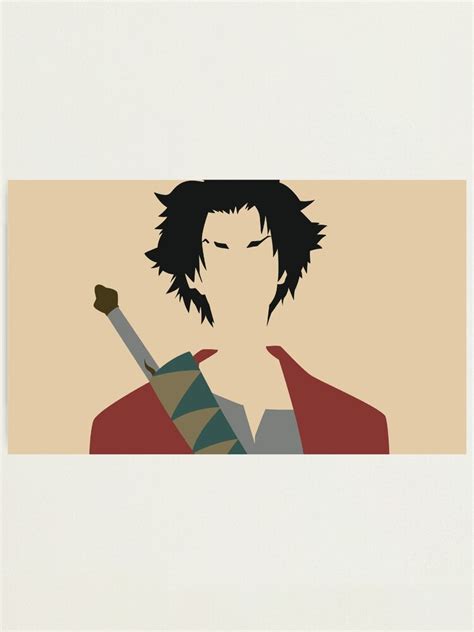 "Mugen Samurai Champloo Fan Art Goodies" Photographic Print for Sale by ...