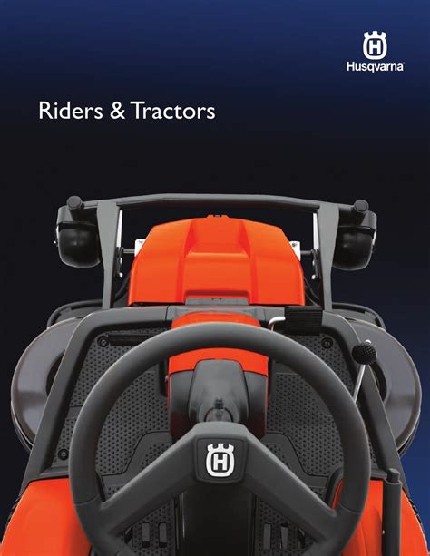 Brochure: Riders & Tractors - Canada (ENG) by Husqvarna AB - Issuu